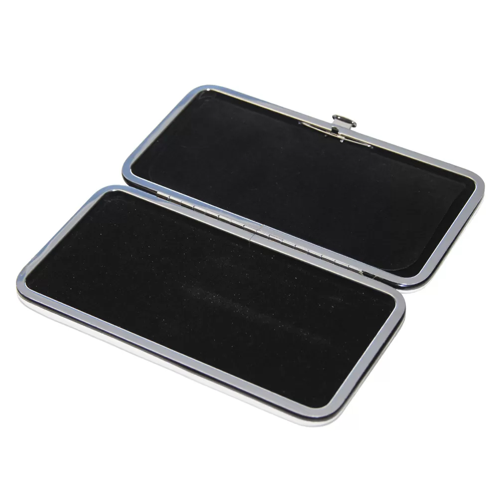 Пенал магнитный для пинцетов BARBARA, Серебряный