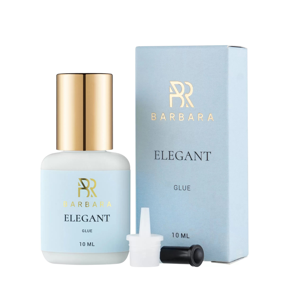 Клей BARBARA Elegant чёрный для наращивания ресниц, 10 мл